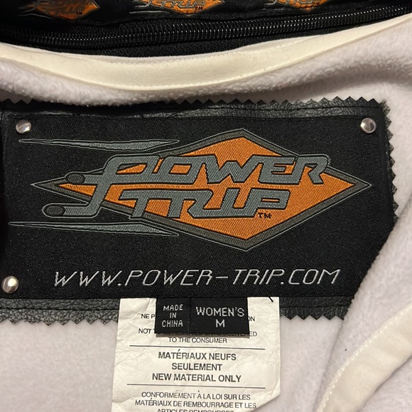 ORANGE COUNTY CHOPPERS MOTORCYCLE RACING JACKET WHITE RED BLACK sz.m - Picture 5 of 9